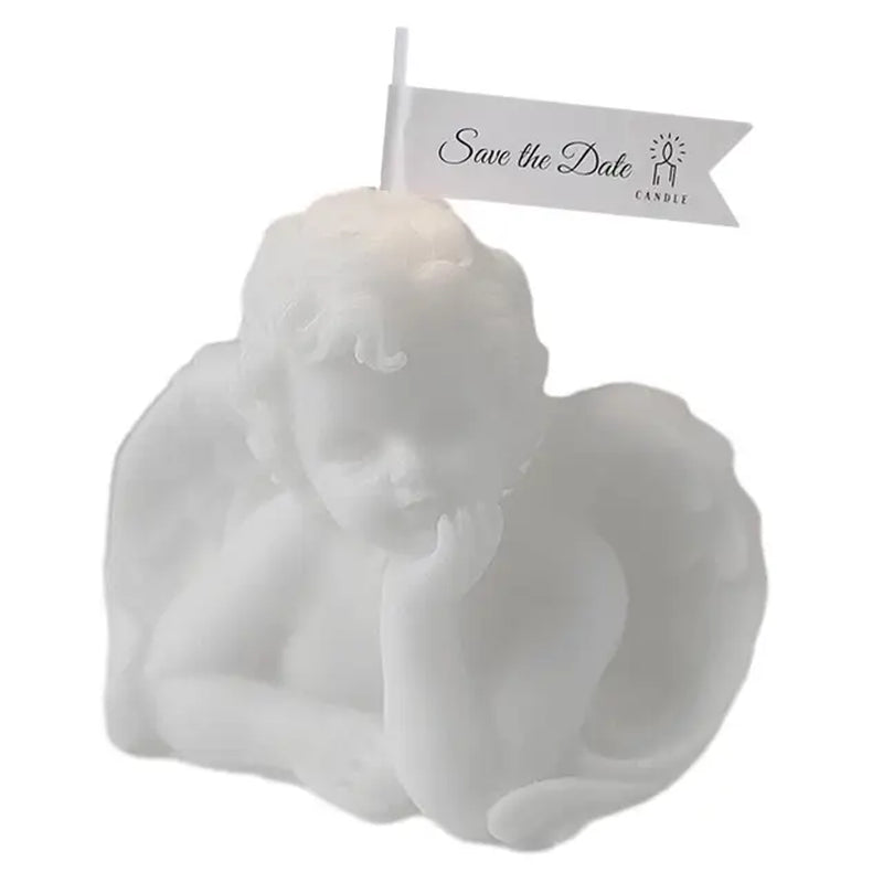 Angel Aroma Candle Ins Style Birthday Accompaniment Valentine'S Day Decorative Ornament Scented Candle Romantic Atmosphere Props
