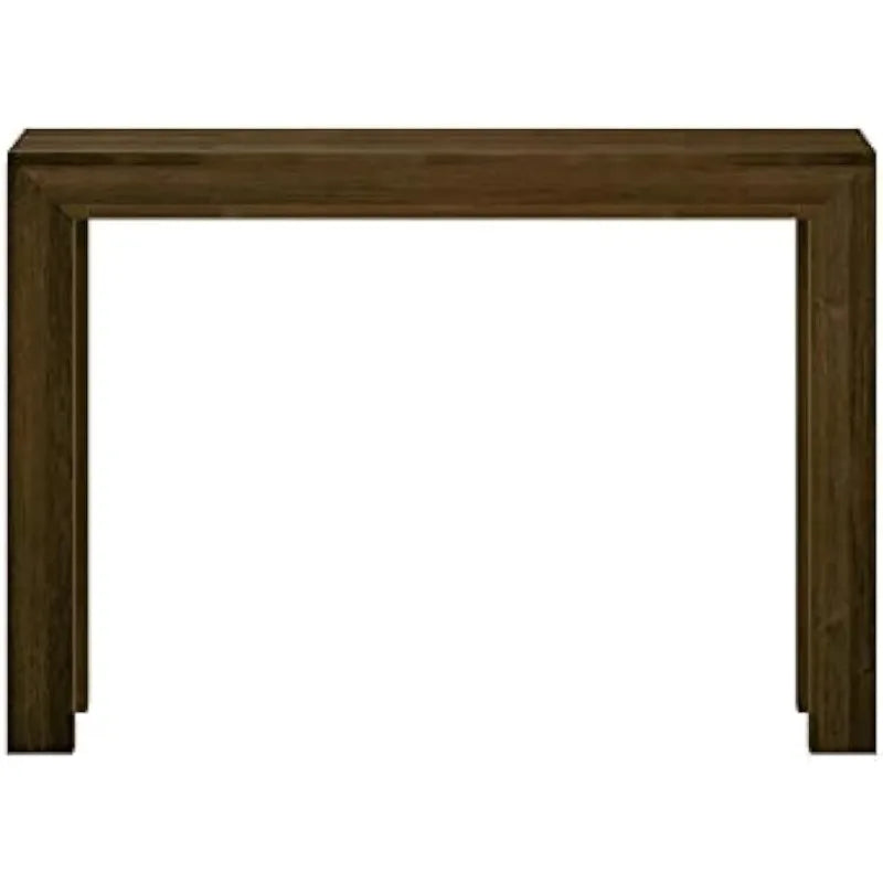 Plank+Beam Modern Solid Wood Console Table, 46.25”, Sofa Table, Narrow Entryway Table for Hallway, behind the Couch, Living Room